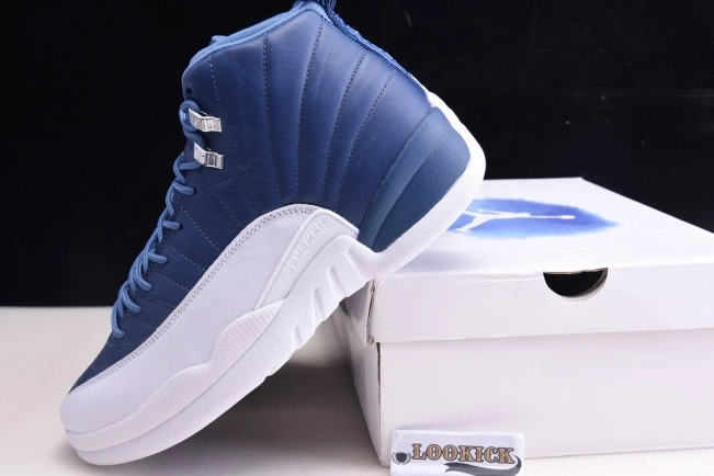 One Kick Air 12 Jordan Retro Blue Stone 130690-404 0716